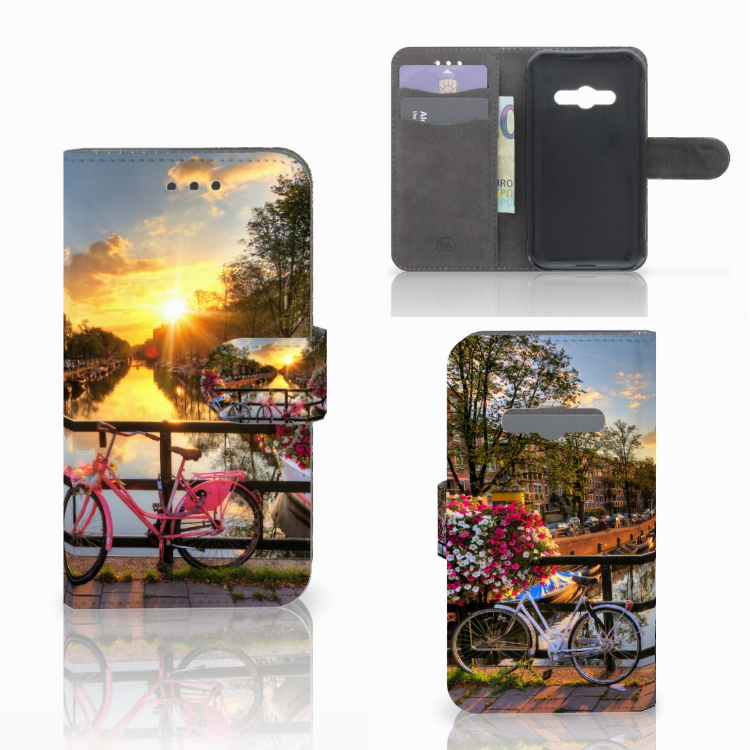 Samsung Galaxy Xcover 3 | Xcover 3 VE Flip Cover Amsterdamse Grachten