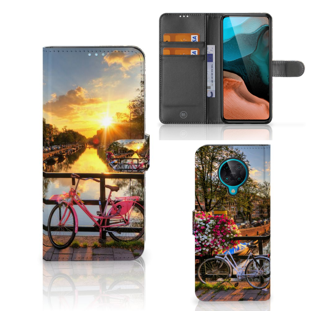 Xiaomi Poco F2 Pro Flip Cover Amsterdamse Grachten