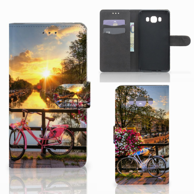 Samsung Galaxy J7 2016 Flip Cover Amsterdamse Grachten