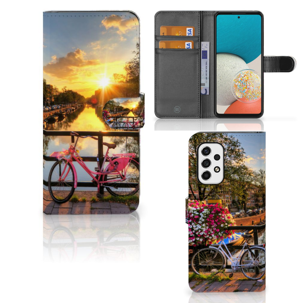 Samsung Galaxy A53 Flip Cover Amsterdamse Grachten