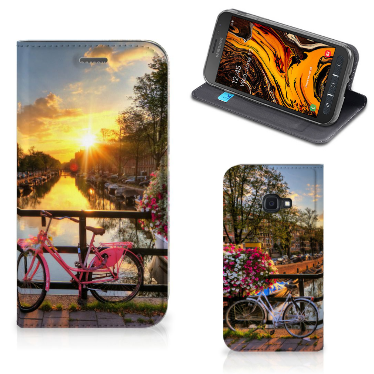 Samsung Galaxy Xcover 4s Book Cover Amsterdamse Grachten