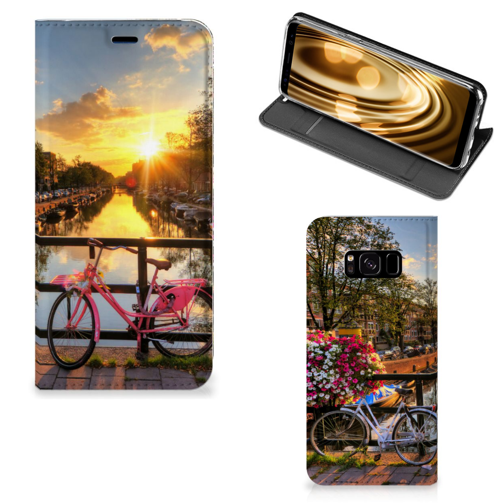 Samsung Galaxy S8 Book Cover Amsterdamse Grachten