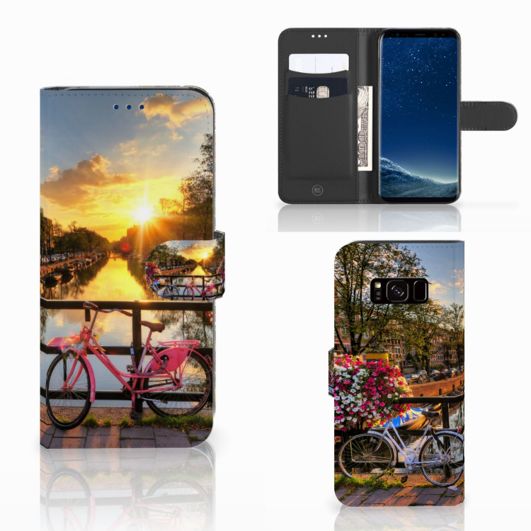 Design Hoesje Amsterdamse Grachten voor de Samsung Galaxy S8