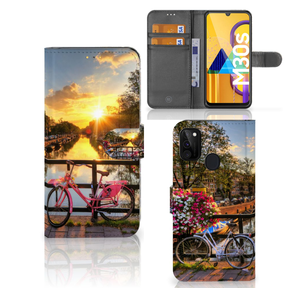 Samsung Galaxy M21 | M30s Flip Cover Amsterdamse Grachten