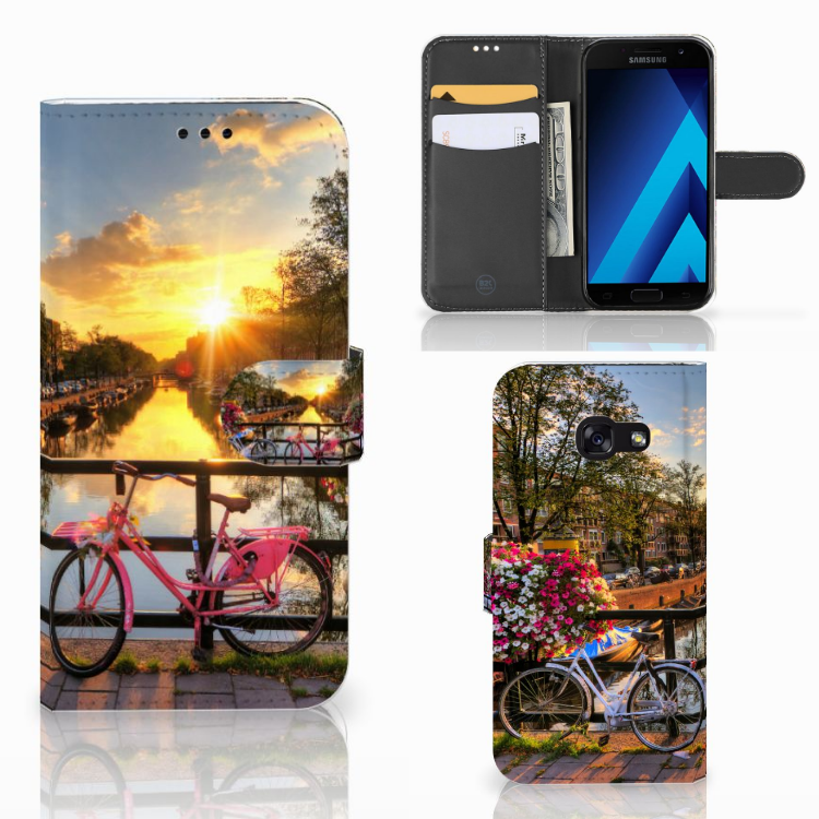 Samsung Galaxy A5 2017 Flip Cover Amsterdamse Grachten