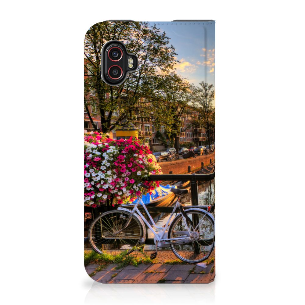 Samsung Galaxy Xcover 6 Pro Book Cover Amsterdamse Grachten