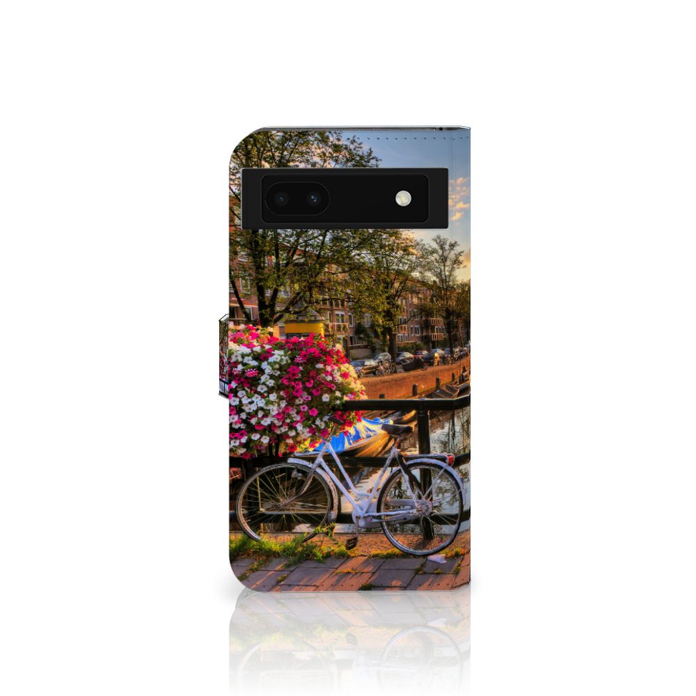 Google Pixel 6A Flip Cover Amsterdamse Grachten