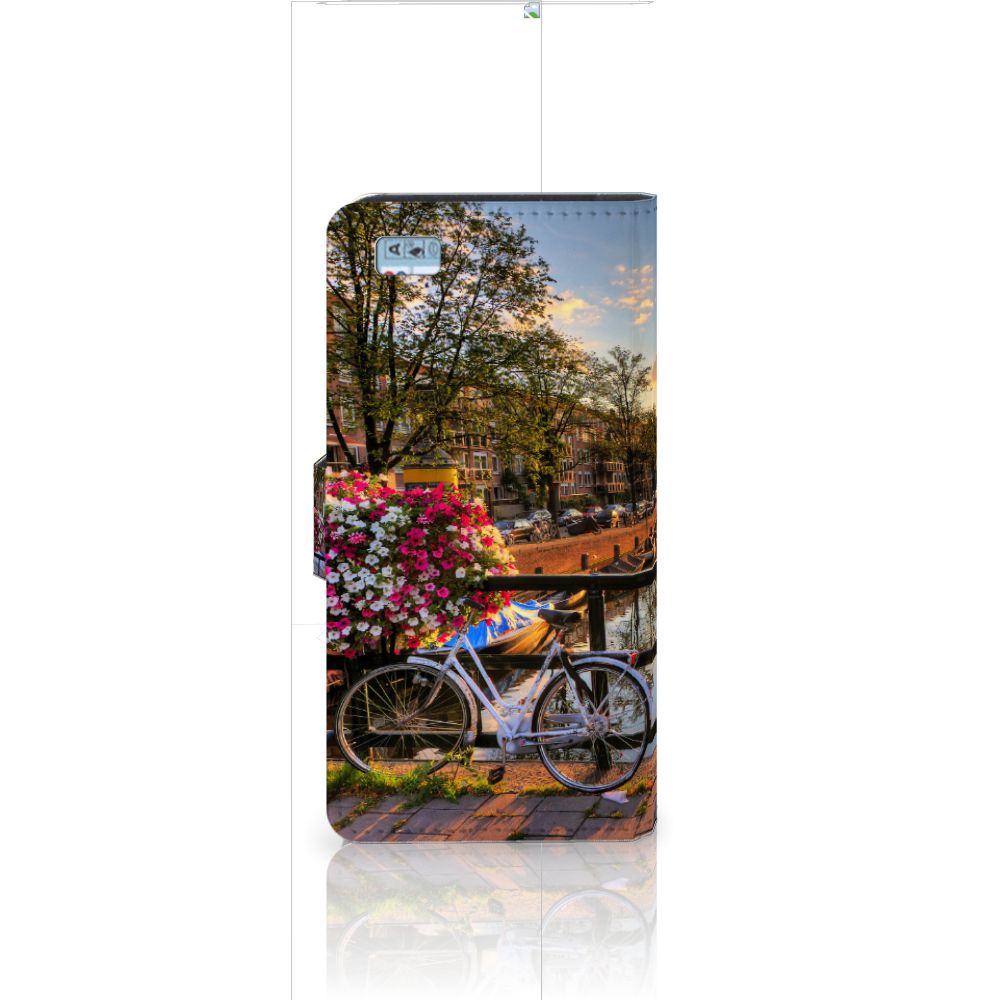 Huawei Ascend P8 Lite Flip Cover Amsterdamse Grachten