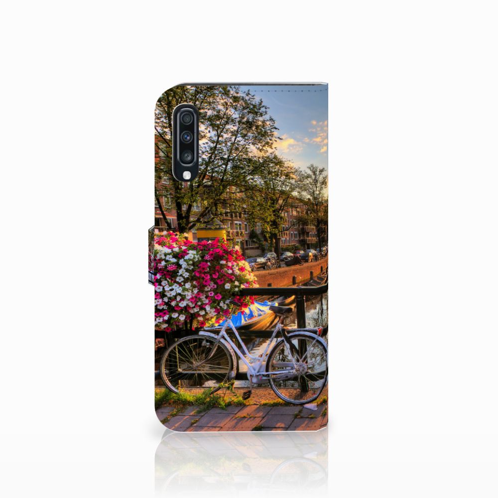 Samsung Galaxy A70 Flip Cover Amsterdamse Grachten