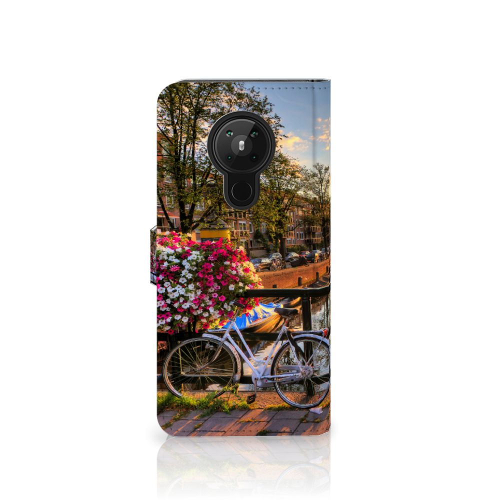 Nokia 5.3 Flip Cover Amsterdamse Grachten