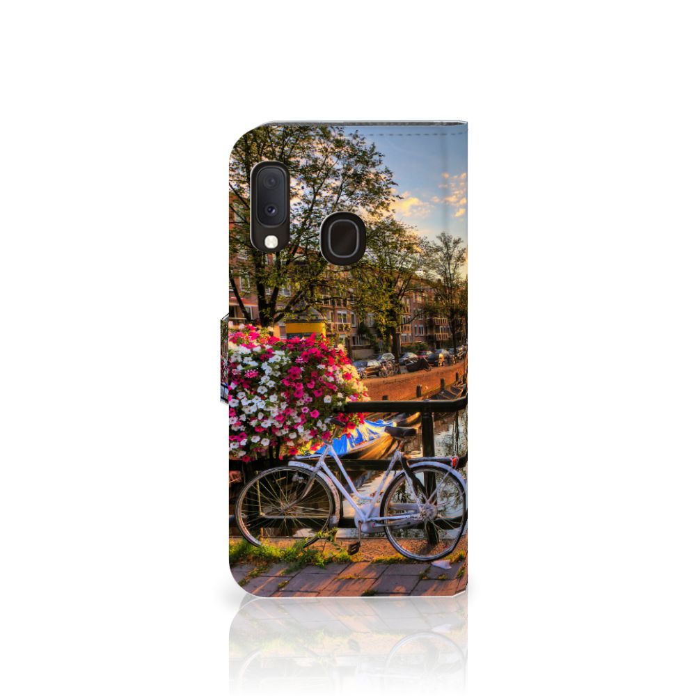 Samsung Galaxy A20e Flip Cover Amsterdamse Grachten
