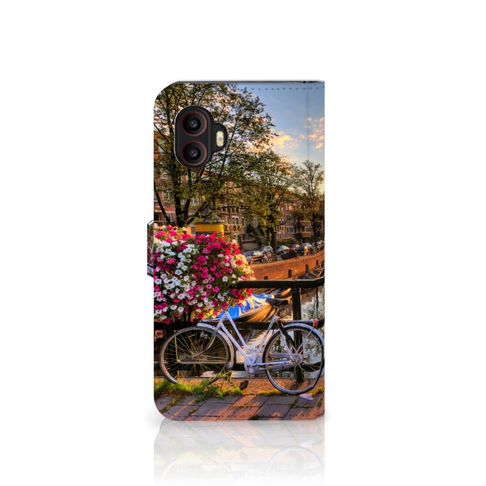 Samsung Galaxy Xcover 6 Pro Flip Cover Amsterdamse Grachten