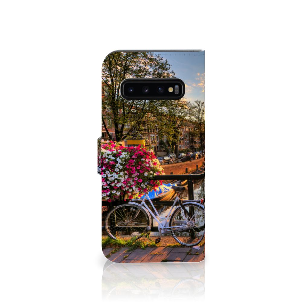 Samsung Galaxy S10 Plus Flip Cover Amsterdamse Grachten