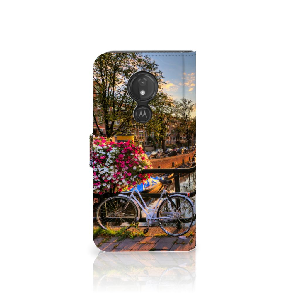 Motorola Moto G7 Power Flip Cover Amsterdamse Grachten