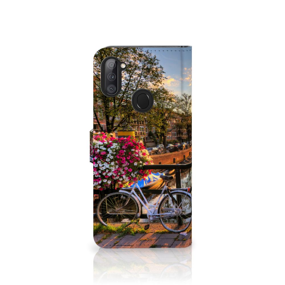 Samsung Galaxy M11 | A11 Flip Cover Amsterdamse Grachten