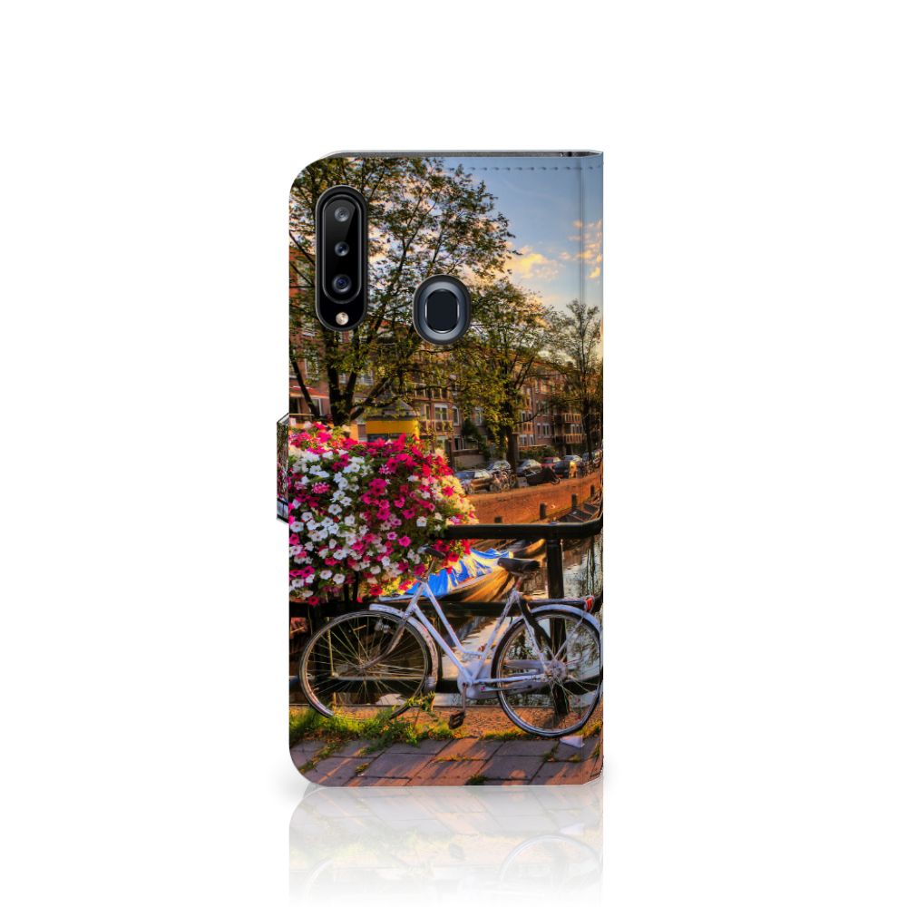 Samsung Galaxy A20s Flip Cover Amsterdamse Grachten