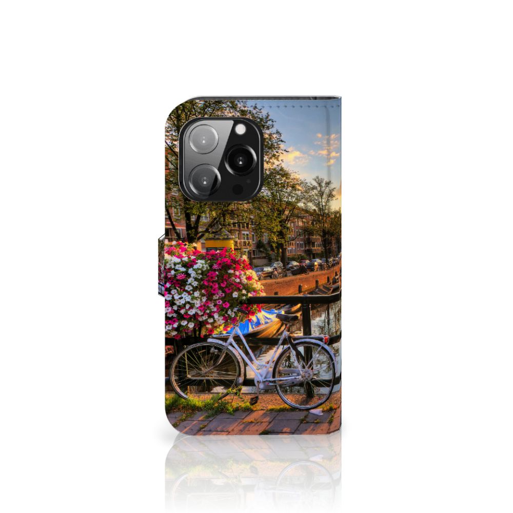 iPhone 13 Pro Flip Cover Amsterdamse Grachten