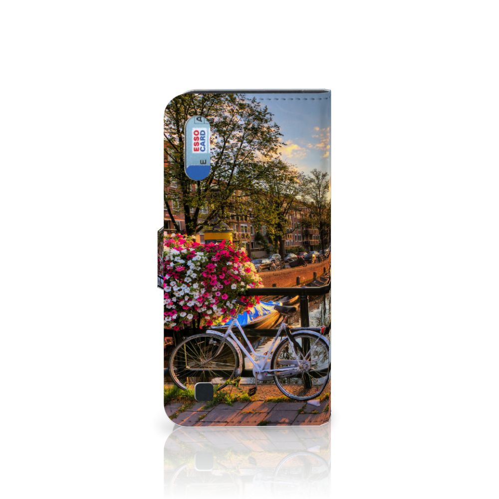 Samsung Galaxy M10 Flip Cover Amsterdamse Grachten