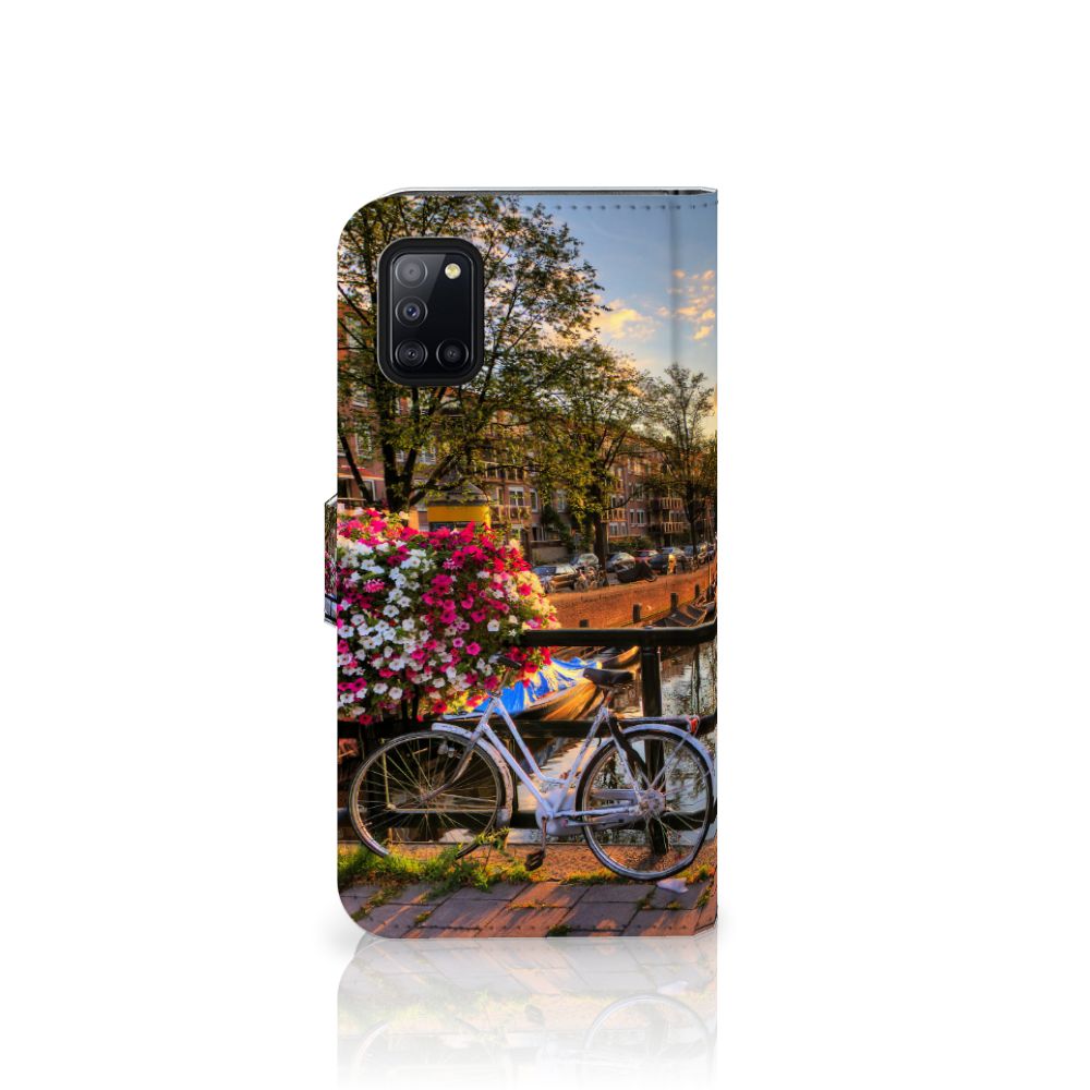 Samsung Galaxy A31 Flip Cover Amsterdamse Grachten