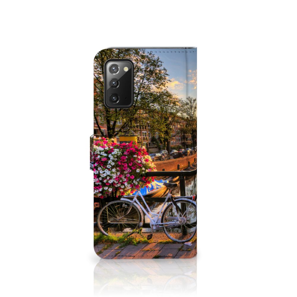 Samsung Galaxy Note 20 Flip Cover Amsterdamse Grachten