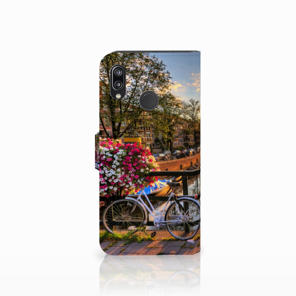 Huawei P20 Lite Flip Cover Amsterdamse Grachten