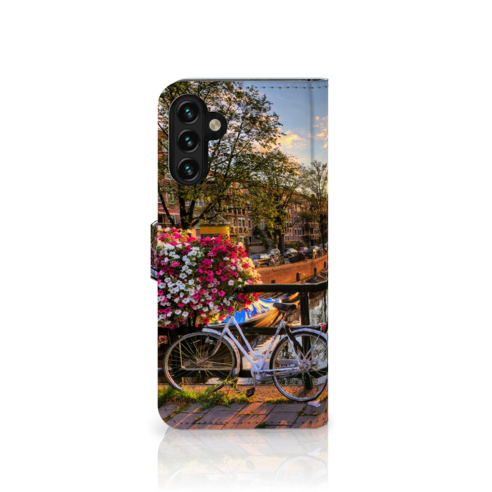 Samsung Galaxy A04s | Samsung Galaxy A13 5G Flip Cover Amsterdamse Grachten