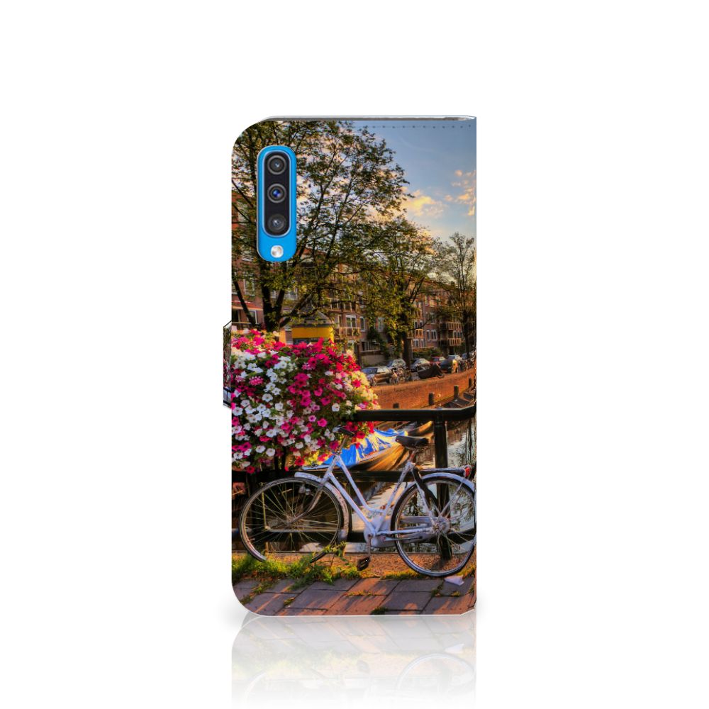 Samsung Galaxy A50 Flip Cover Amsterdamse Grachten