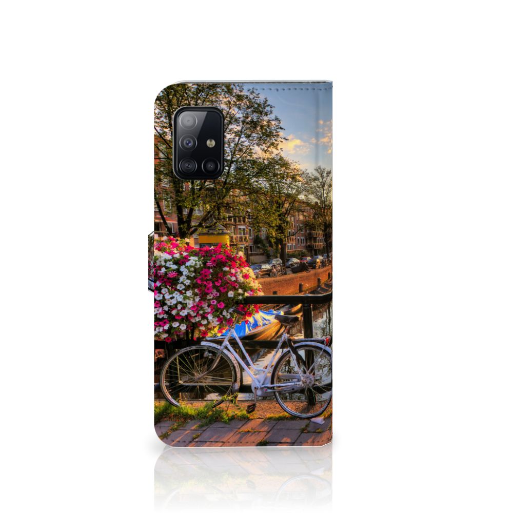 Samsung Galaxy A71 Flip Cover Amsterdamse Grachten