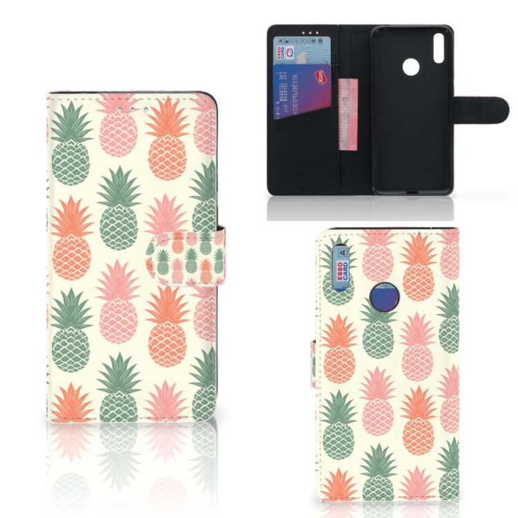 Huawei Y7 (2019) Book Cover Ananas 