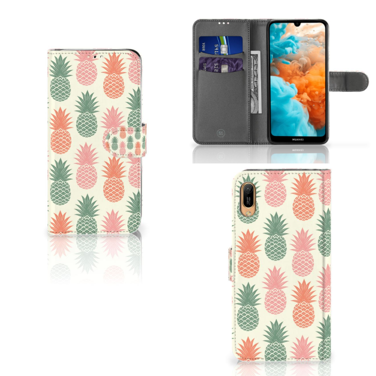 Huawei Y6 (2019) Book Cover Ananas 