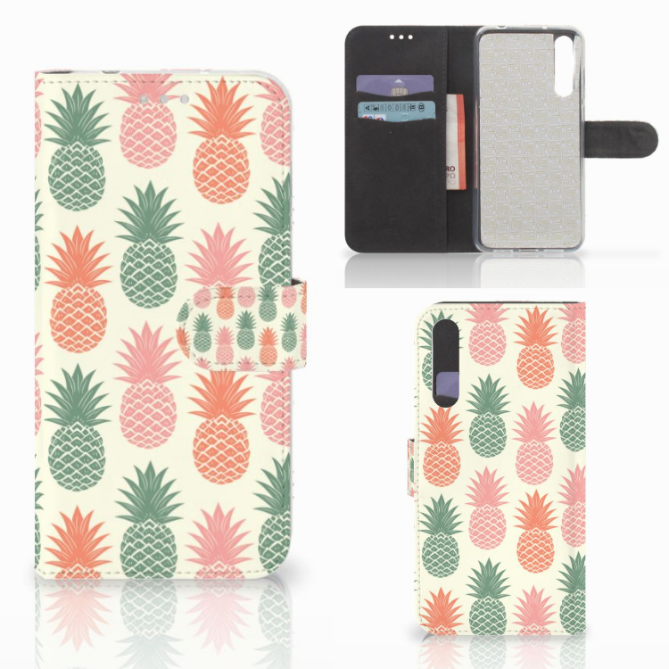 Huawei P20 Pro Book Cover Ananas 