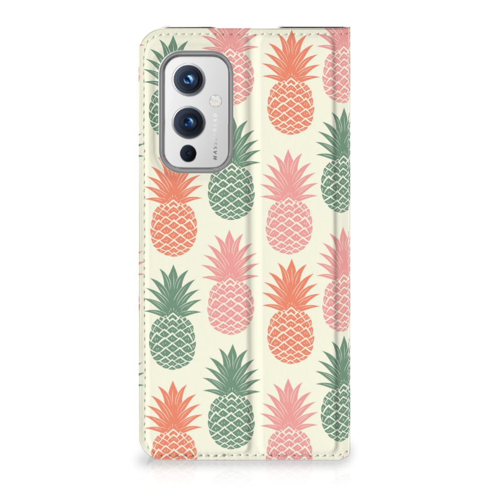 OnePlus 9 Flip Style Cover Ananas 