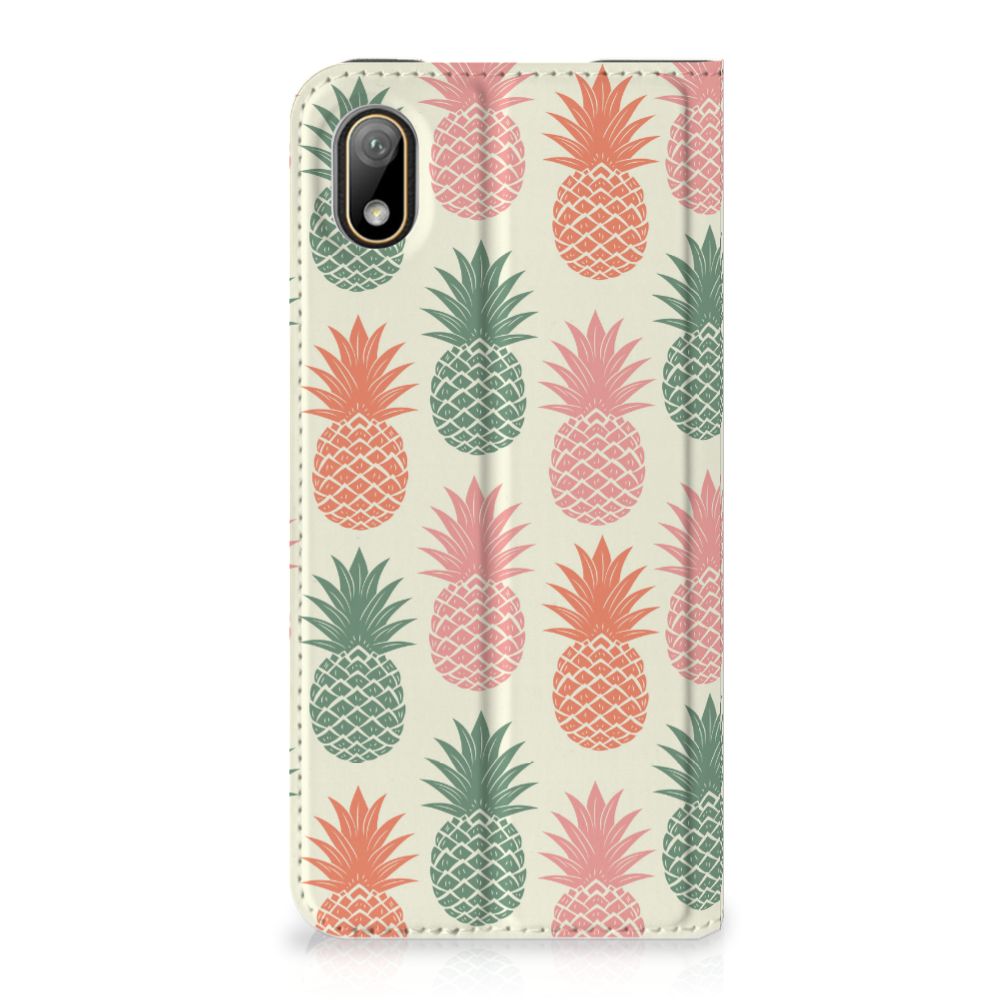 Huawei Y5 (2019) Flip Style Cover Ananas 