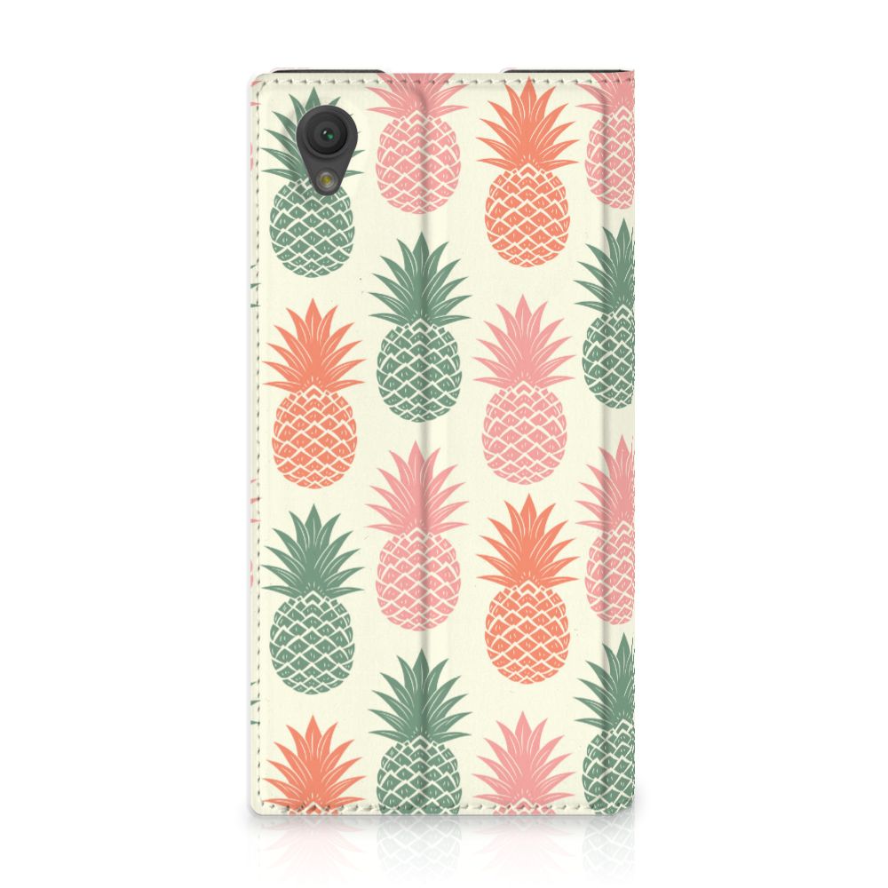 Sony Xperia L1 Flip Style Cover Ananas 