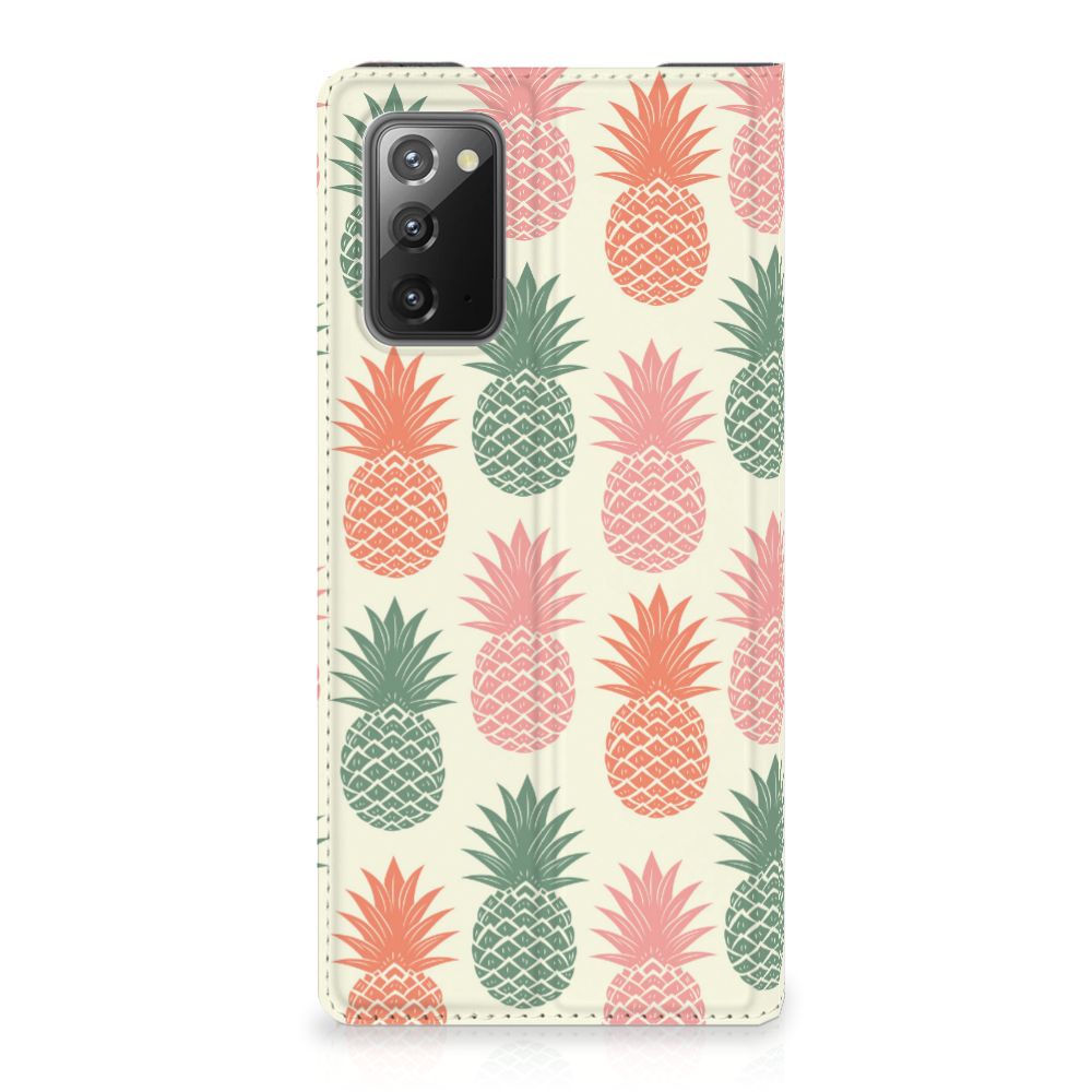 Samsung Galaxy Note20 Flip Style Cover Ananas 