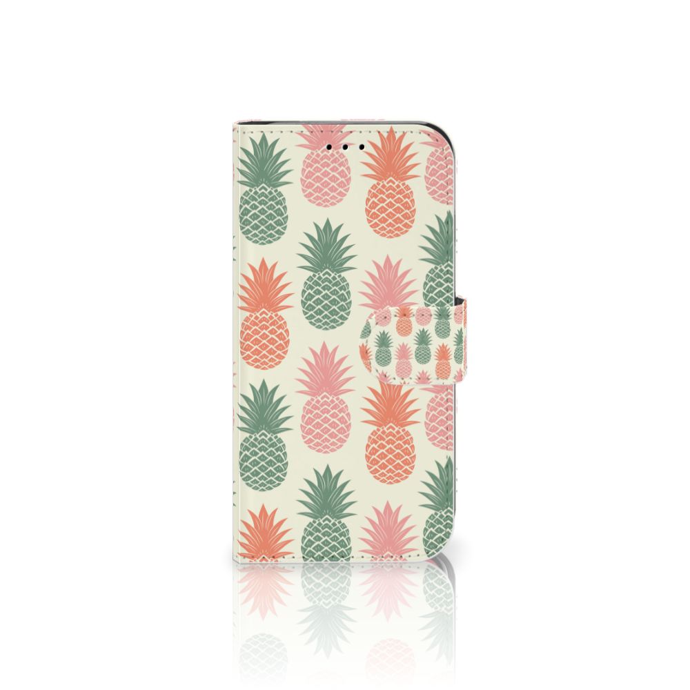 Apple iPhone X | Xs Book Cover Ananas 