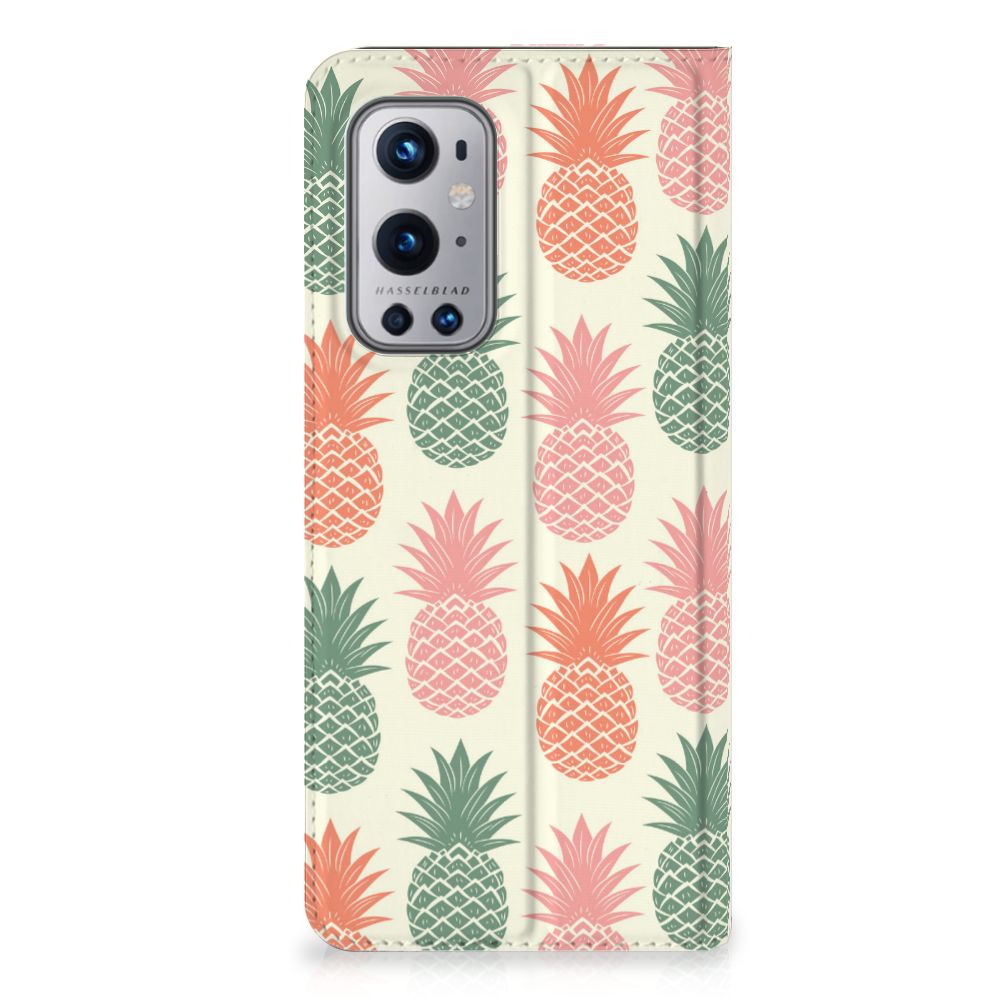 OnePlus 9 Pro Flip Style Cover Ananas 