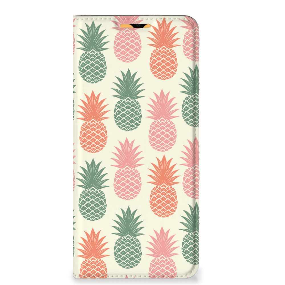OPPO A15 Flip Style Cover Ananas 