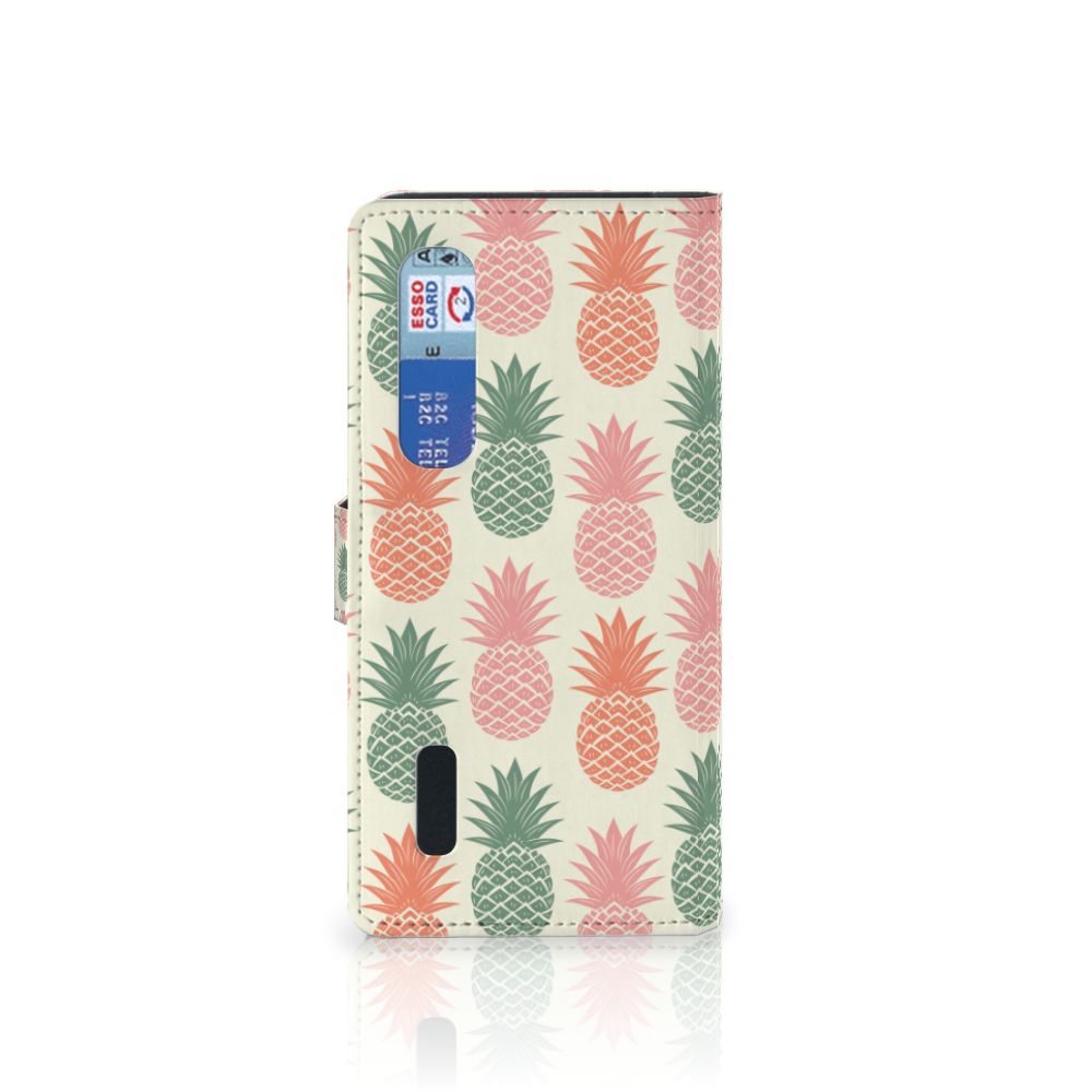 OPPO Find X2 Pro Book Cover Ananas 