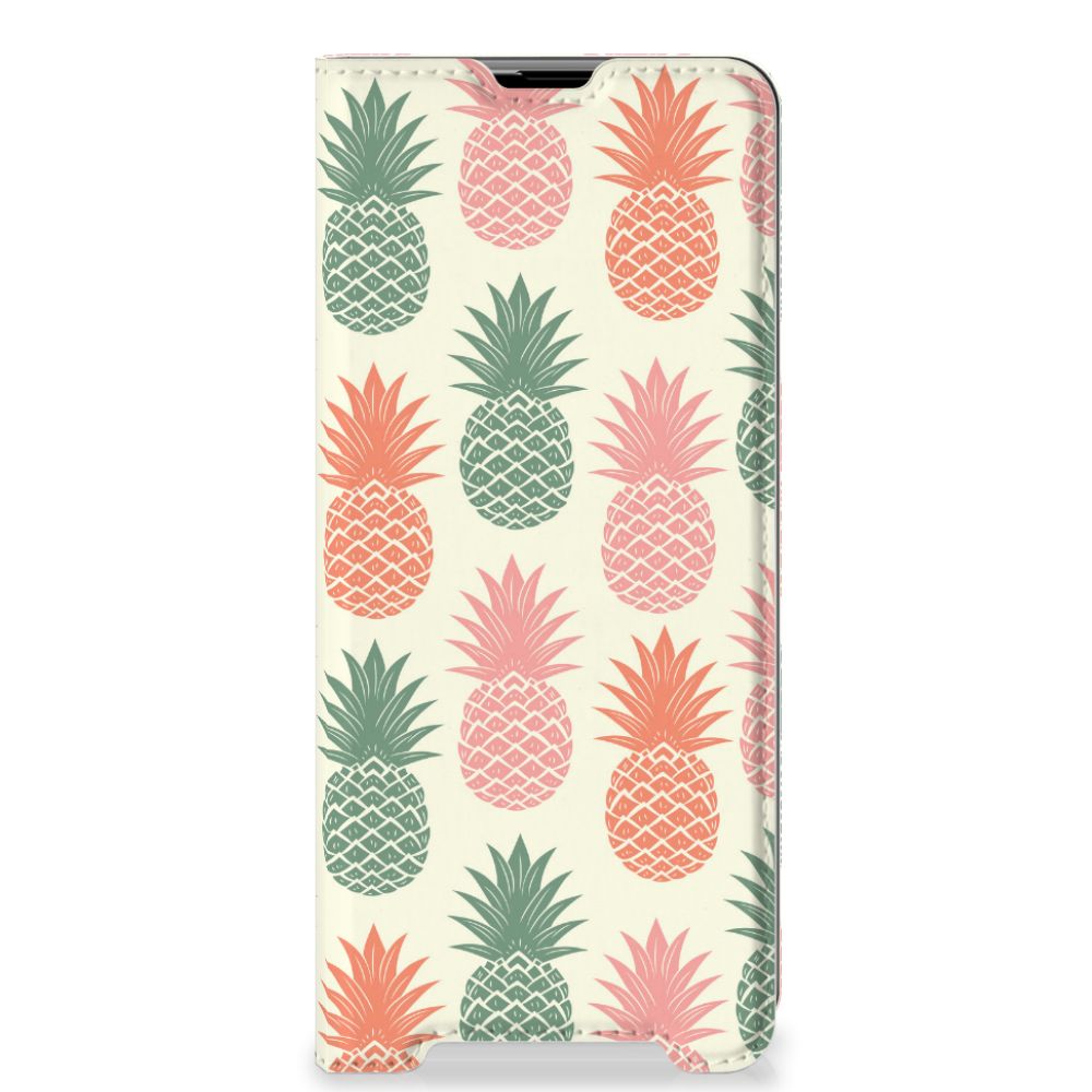 Sony Xperia 1 III Flip Style Cover Ananas 