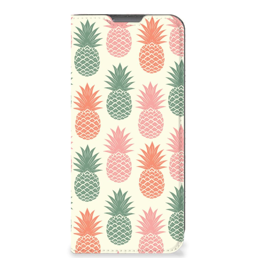 OPPO A77 5G | A57 5G Flip Style Cover Ananas 