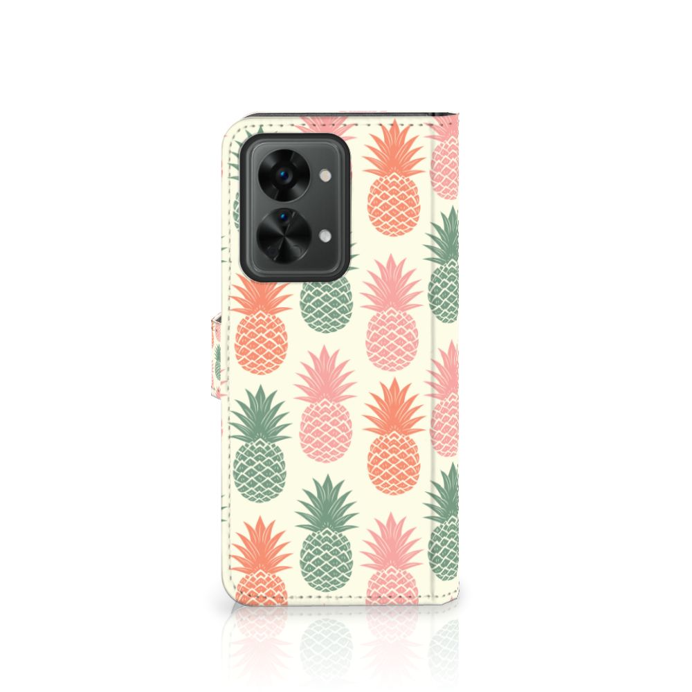 OnePlus Nord 2T Book Cover Ananas 