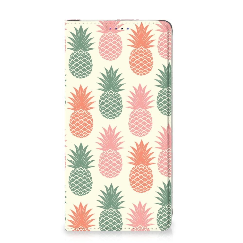 Huawei P30 Lite New Edition Flip Style Cover Ananas 