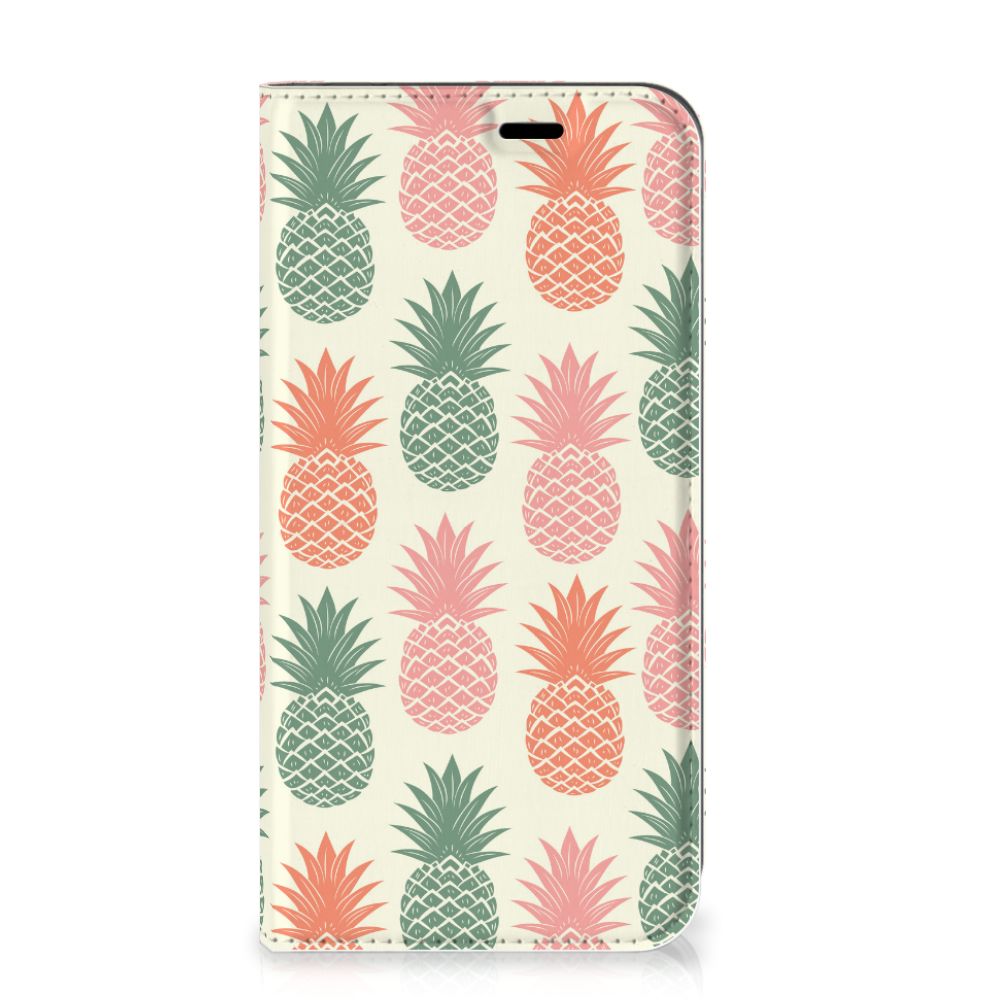 LG G8s Thinq Flip Style Cover Ananas 