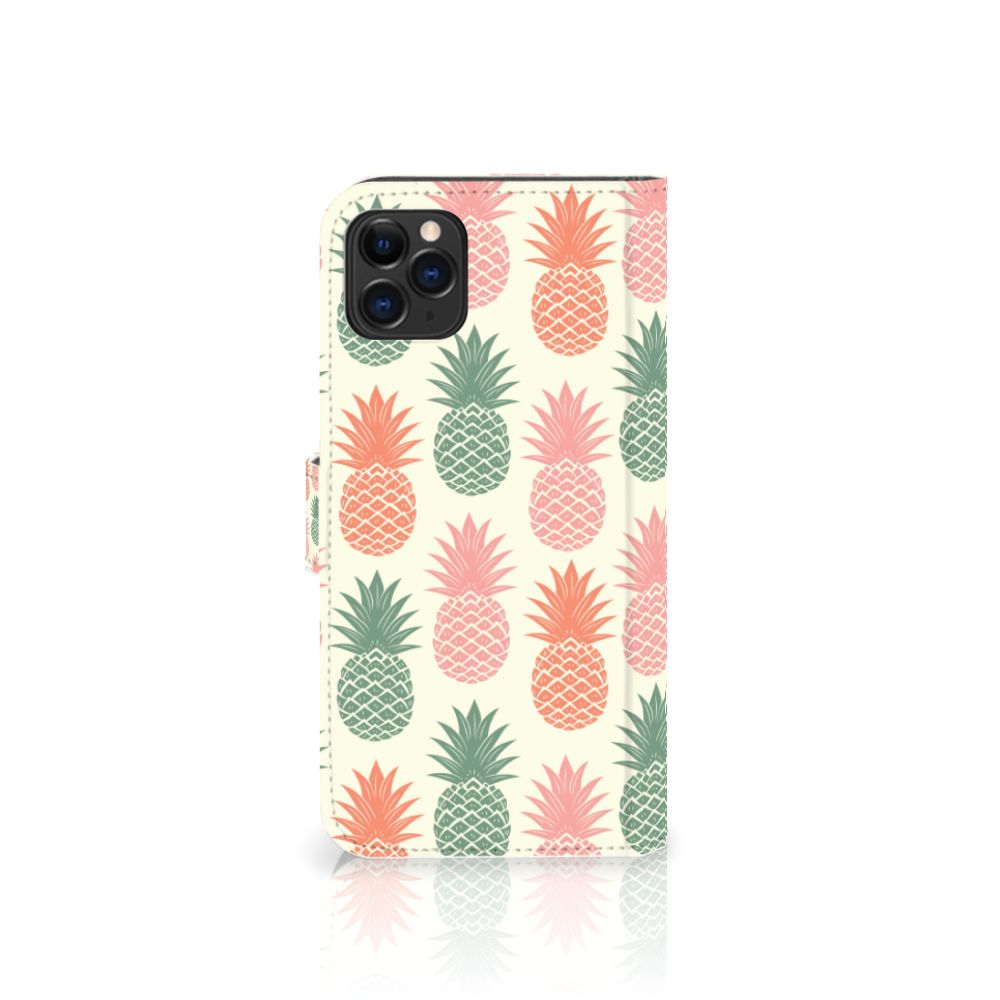 Apple iPhone 11 Pro Max Book Cover Ananas 