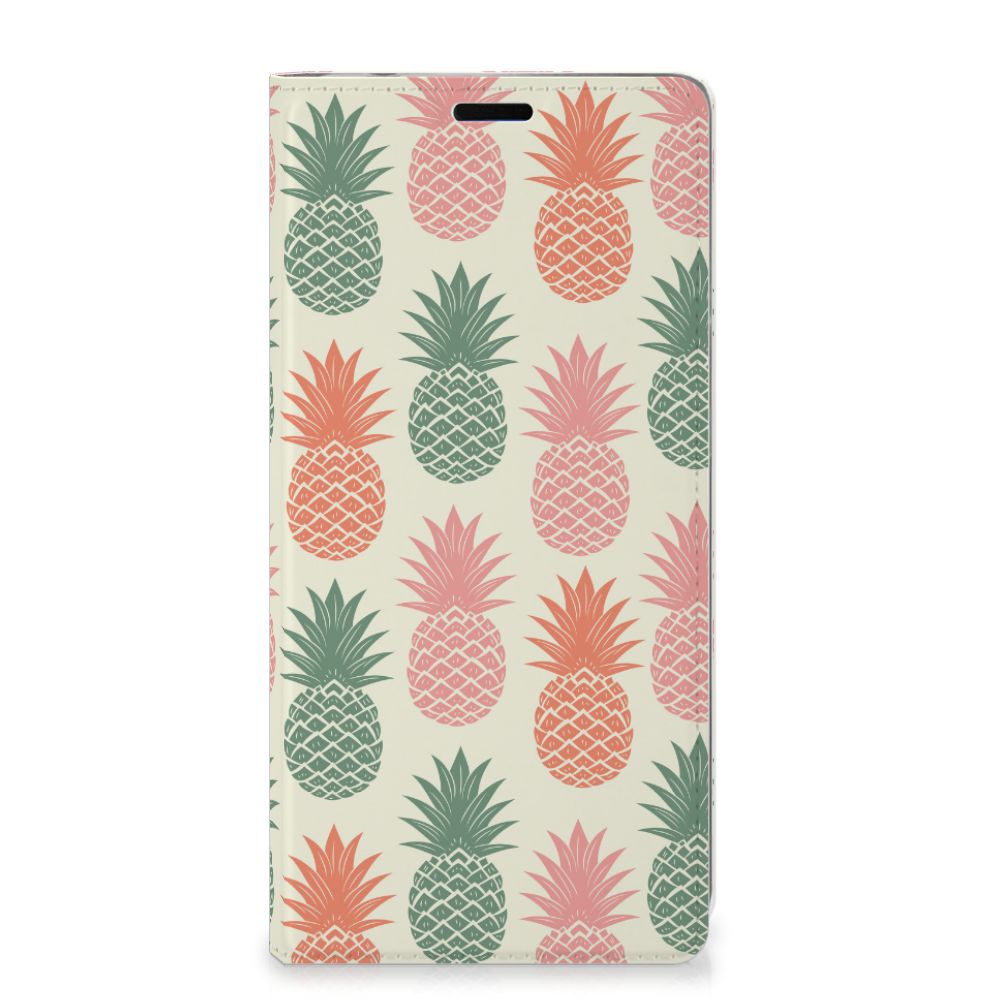 Samsung Galaxy A9 (2018) Flip Style Cover Ananas 