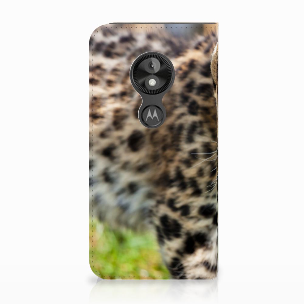 Motorola Moto E5 Play Hoesje maken Baby Luipaard