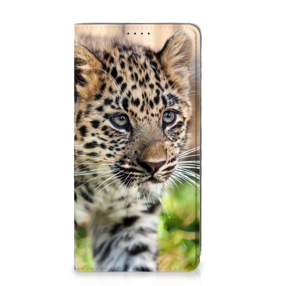 Samsung Galaxy A50 Hoesje maken Baby Luipaard