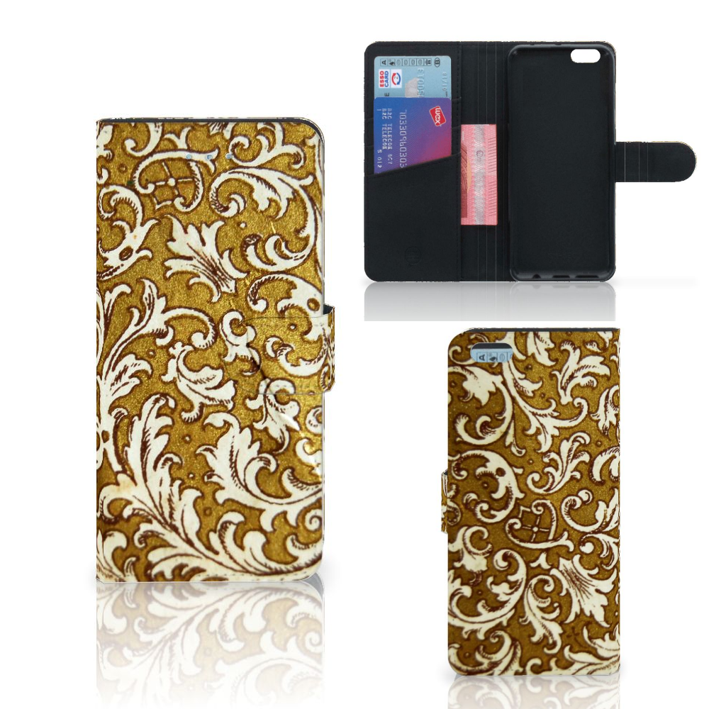 Wallet Case Apple iPhone 6 Plus | 6s Plus Barok Goud