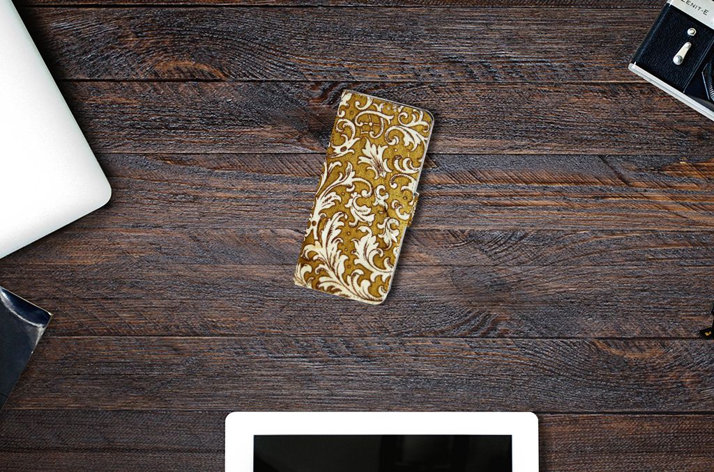 Wallet Case Samsung Galaxy S20 Plus Barok Goud